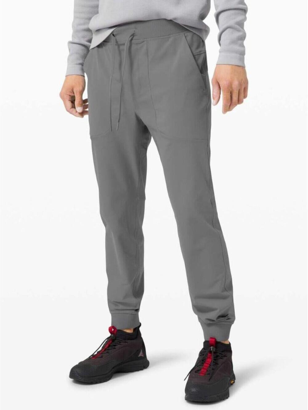 Lululemon ABC Jogger Shorter 28" - Asphalt Grey - Small